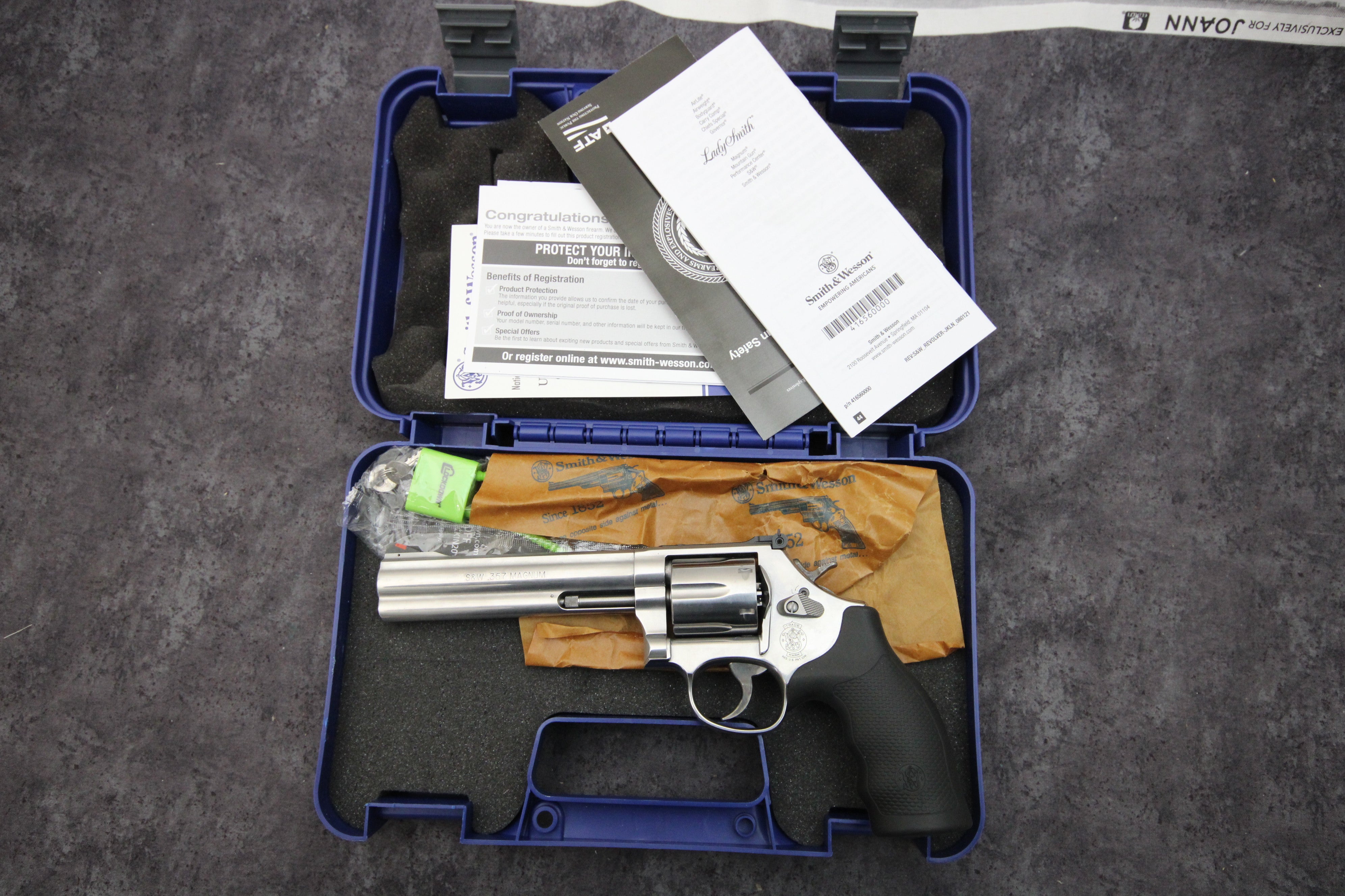 smith and wesson 357 magnum revolver