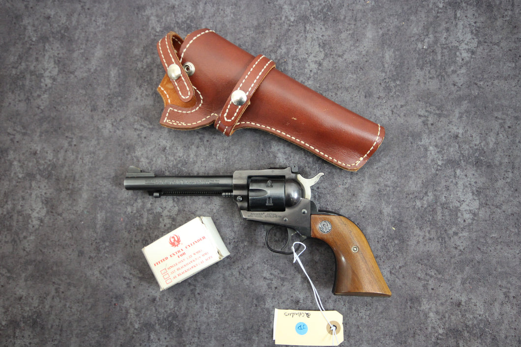 196:  Ruger New Model Single Six Convertible in 22 LR & 22 Mag with 5.5