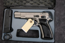 Load image into Gallery viewer, 41  Rare Stainless Steel Variation of the CZ 75B in 9 MM with 4.5&quot; Barrel. Wild Wild Westlake

