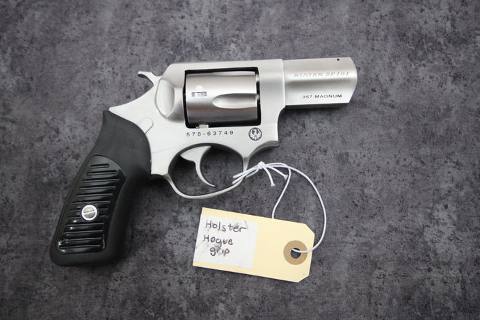 167:  Ruger Model SP101 Stainless Steel in 357 Mag with 2 1/4