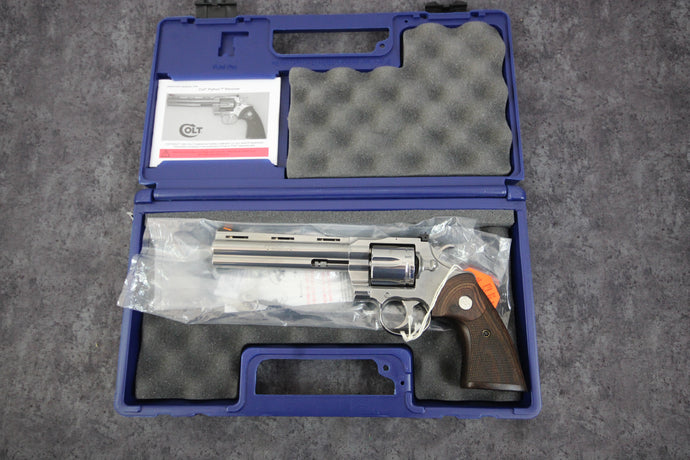28:  New and Unfired Colt Python in 357 Mag with 6