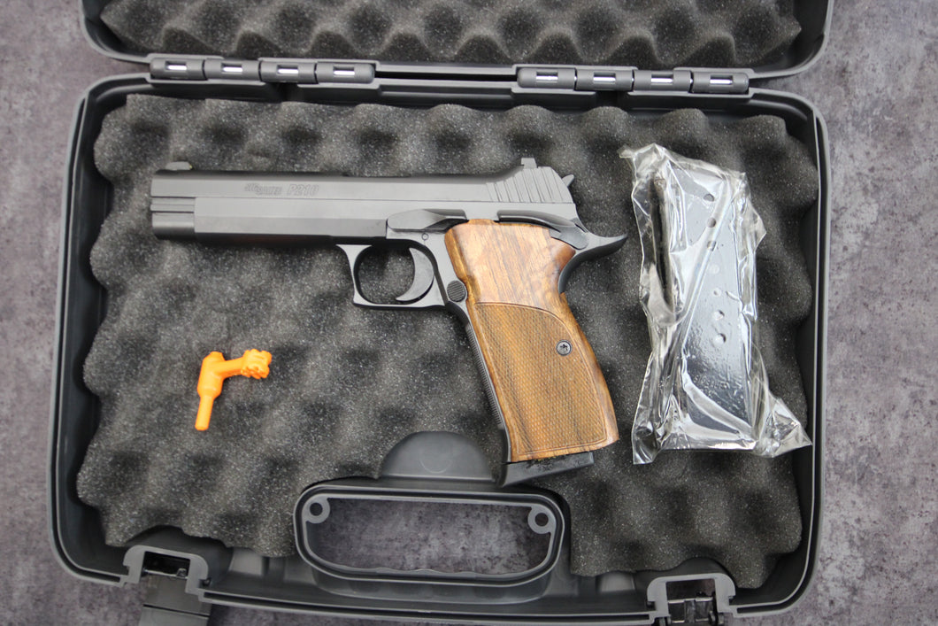 38:  NIB Sig Sauer Model P210 in 9 MM with 4 3/4