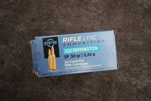 Load image into Gallery viewer, 60 (3 boxes of 20) PPU Rifle Line 222 Rem Cartridges with 50 Gr Soft Point Bullets
